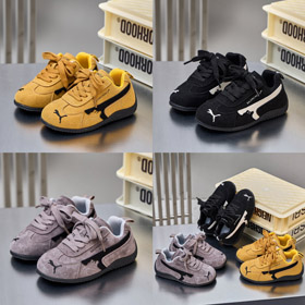PUMA/Puma x Balenciaga Speedcat Dünnsohle Low-Top Kinderschuhe-4161